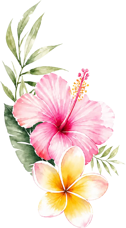summer flower left image
