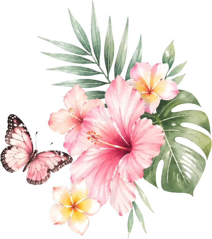 summer flower right
